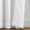 Threadmade Home Connor Solid Indoor/Outdoor Window Curtain, White - 52"W x 84"L